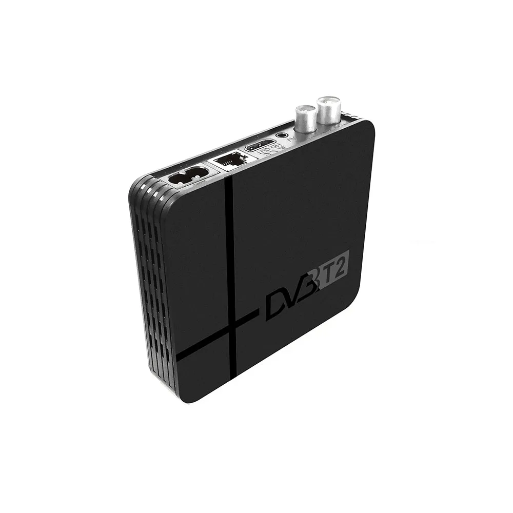 Vmade HD цифровой ТВ-тюнер DVB-T2 DVB-T H.265/HEVC наземный приемник Поддержка сети RJ45 AC3 Мини
