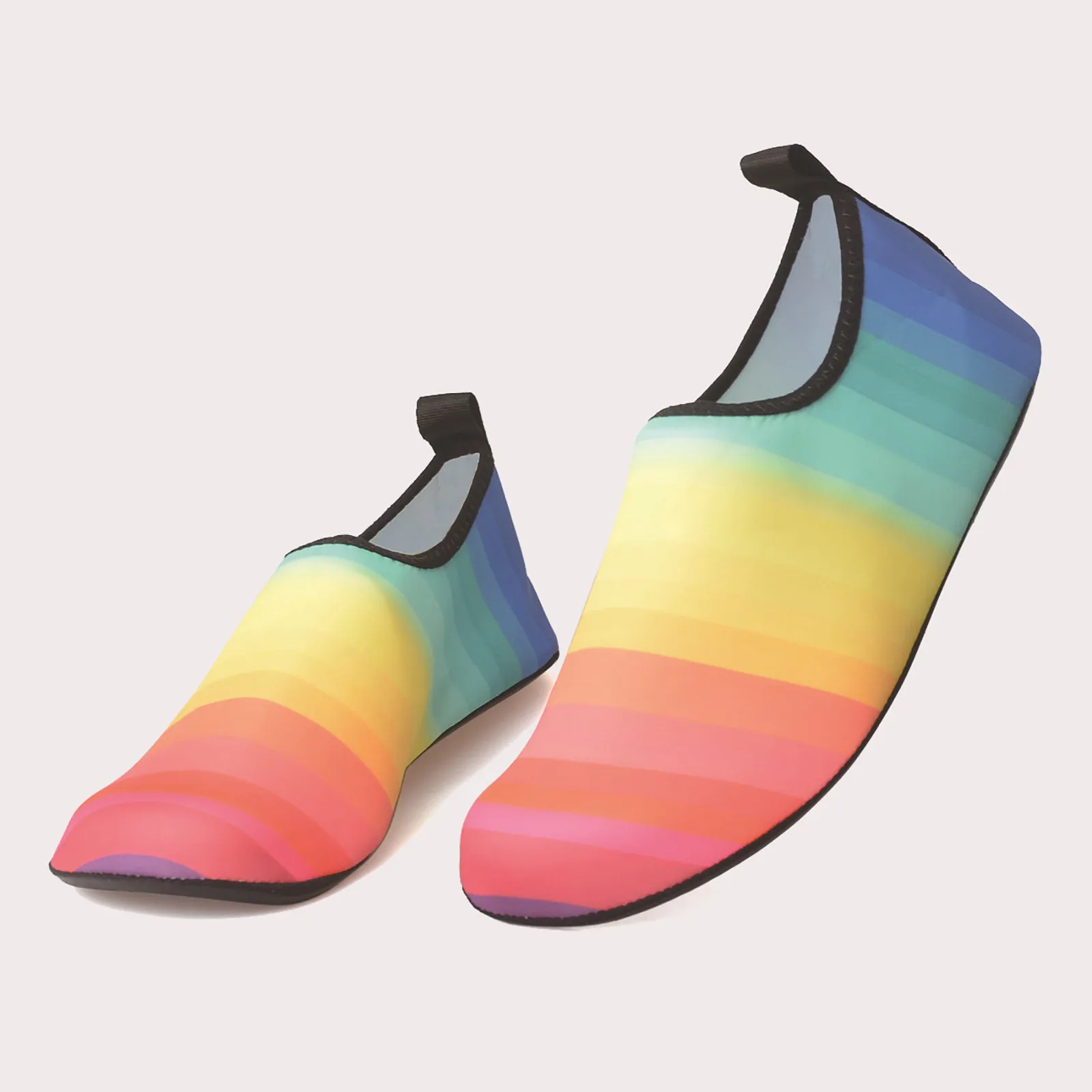 

Men's And Women's Same Rubber Bottom Printing Beach Swimming Socks