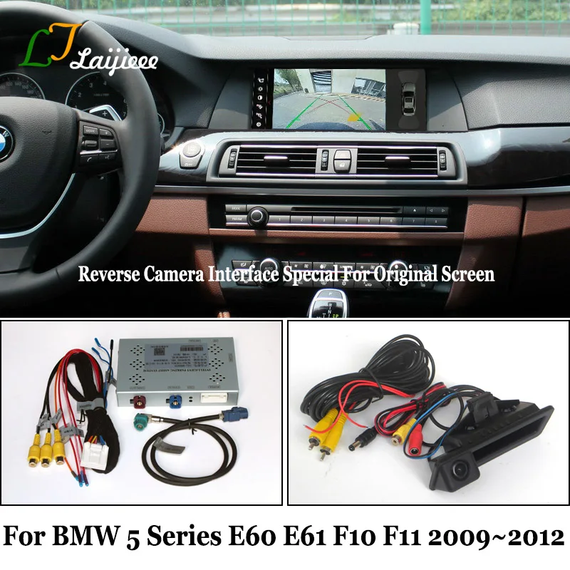 Для BMW 5 серий E60 E61 F10 F11 2009 2010 2011 2012 iDrive 3 0 CIC система OEM Экран HD камера заднего вида и