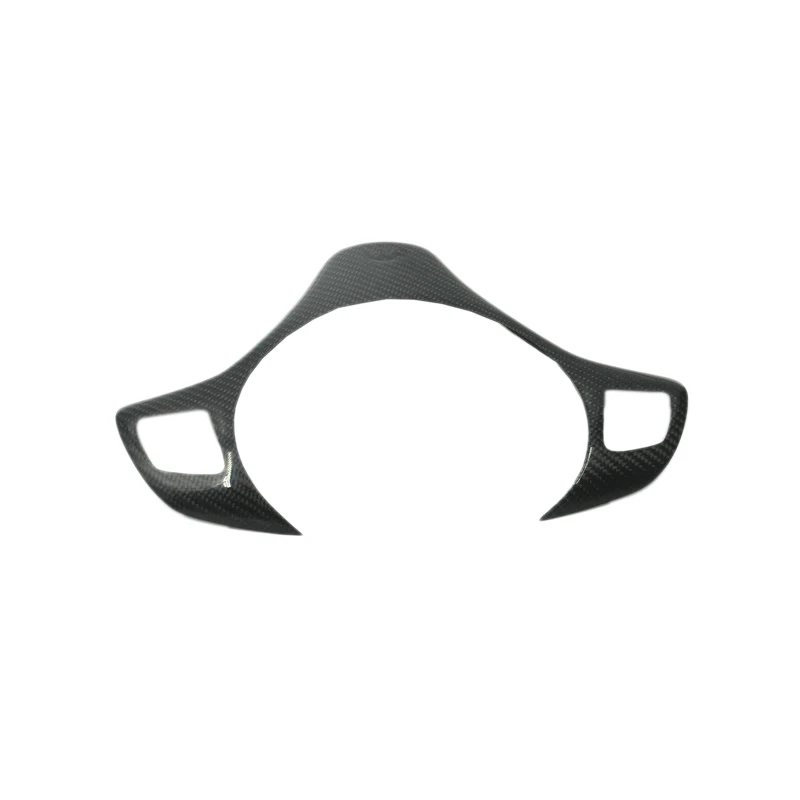 Накладка на панель рулевого колеса автомобиля из углеродного волокна накладка