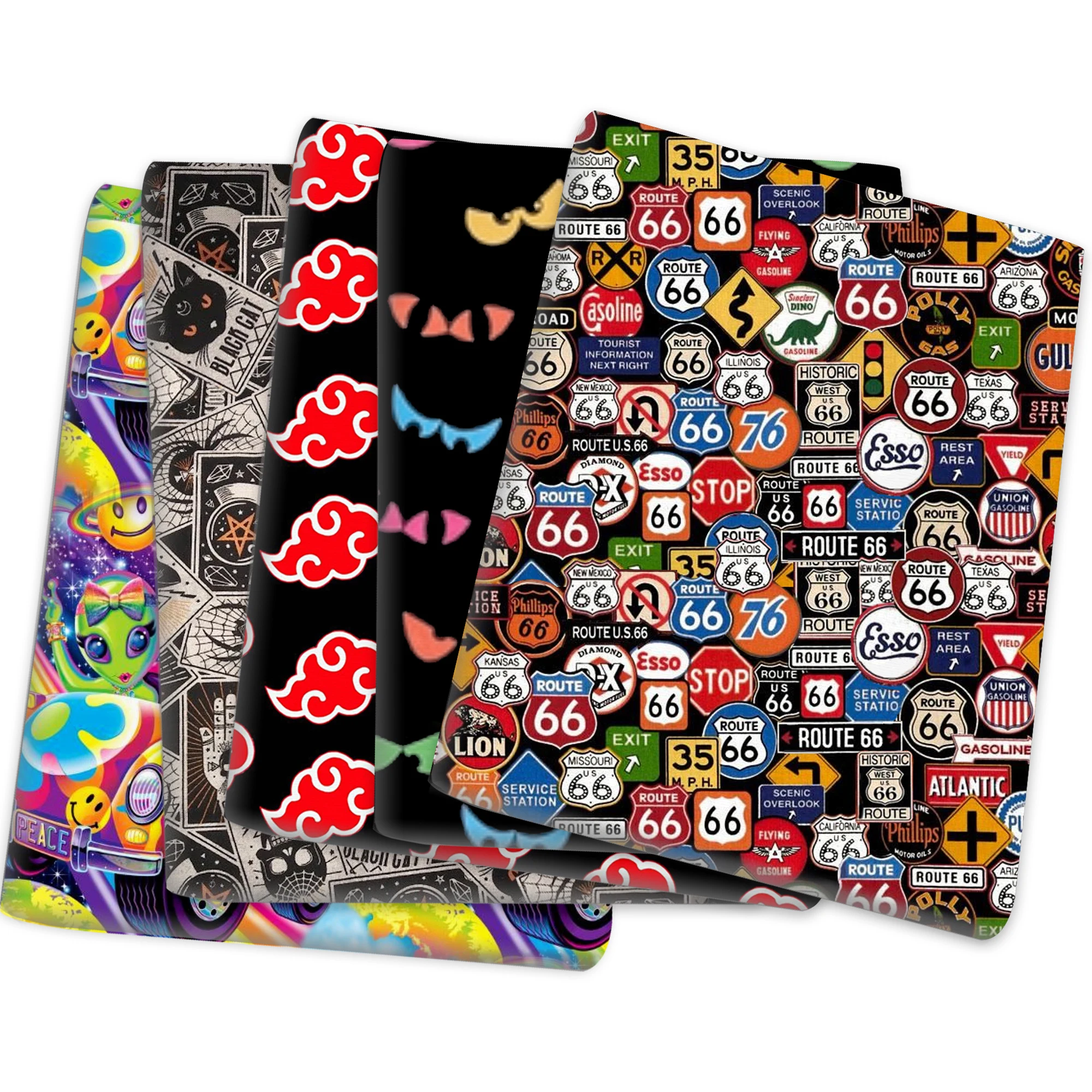 50*45 см черная серия Полиэстер хлопчатобумажная ткань лоскутное шитье ткани