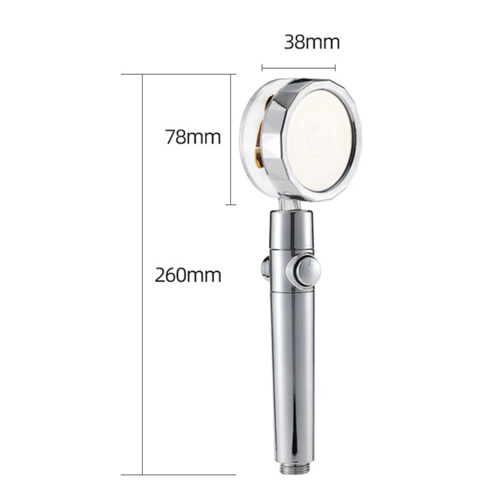 Вращающаяся на 360 дождевая Лейка для душа ручная Массажная душевая лейка