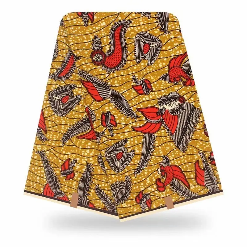 Лучшее качество африканская Дашики печать настоящая восковая ткань для