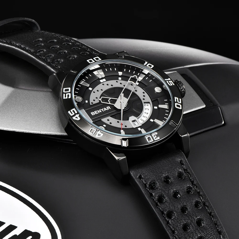 

2021 Luxury Brand Quartz Mens Watches Waterproof Military Leather Men Watches Clock Male Erkek Kol Saati Relogio