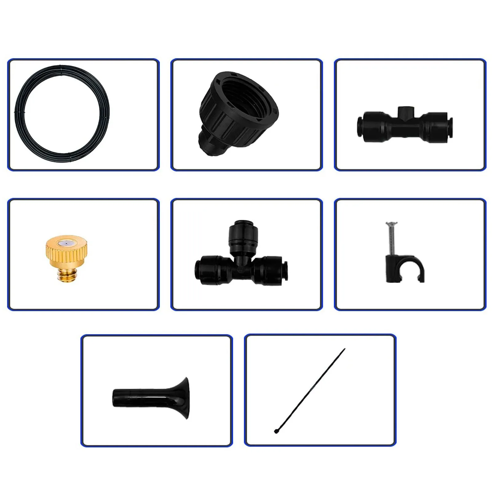 

Home Accessories Misting Cooling System Outdoor System For Patio Garden Trampoline Greenhouse Summer Cool down Accessories
