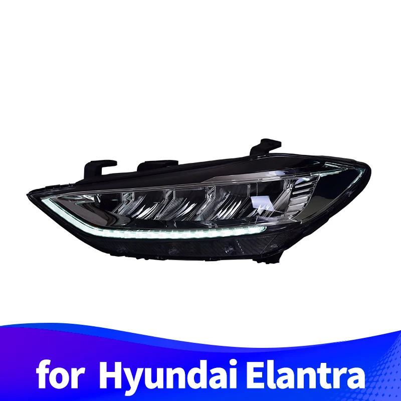 Головной светильник в сборе для Hyundai Elantra 2016 2020 светодиодный Противотуманные фары