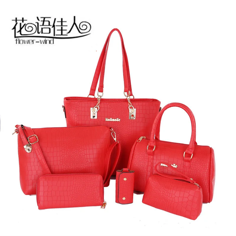 

Bag female 2021 new fashion son mother bag Korean version mother son bag versatile straddle one shoulder portable six piece