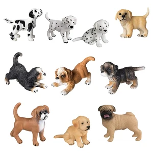 Имитация ретривера, датского дога, мопса, далматинского щенка, собаки, фигурки животных, домашний декор, фигурка, декоративные аксессуары, подарок