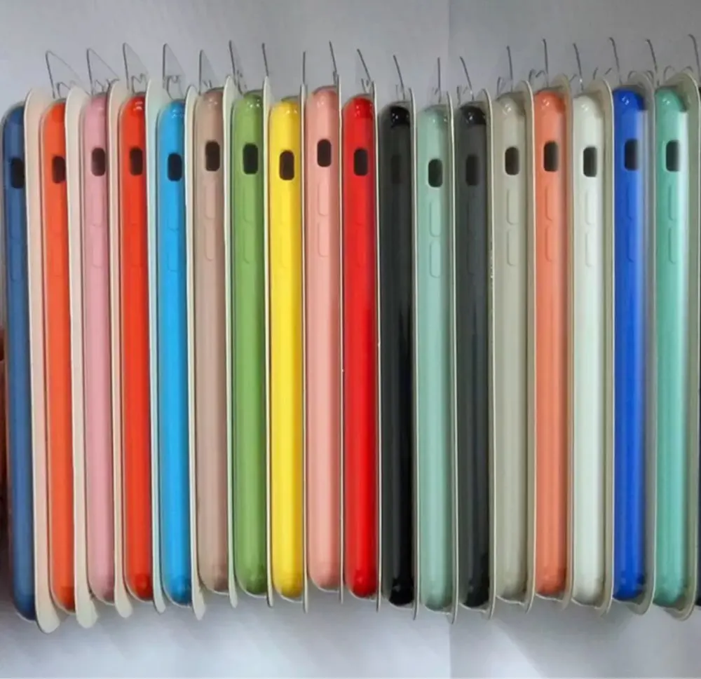 Силиконовый чехол 50 шт./лот для iPhone 12 mini pro MAX телефона с упаковкой Eldars|Бамперы| |
