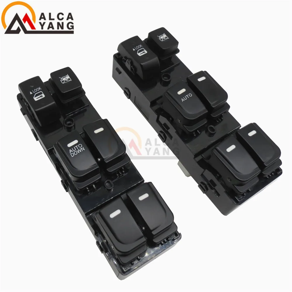 

Malcayang 1 Touch Up & Down Front Left Master Window Lifter Control Switch Fit For Hyundai Elantra
