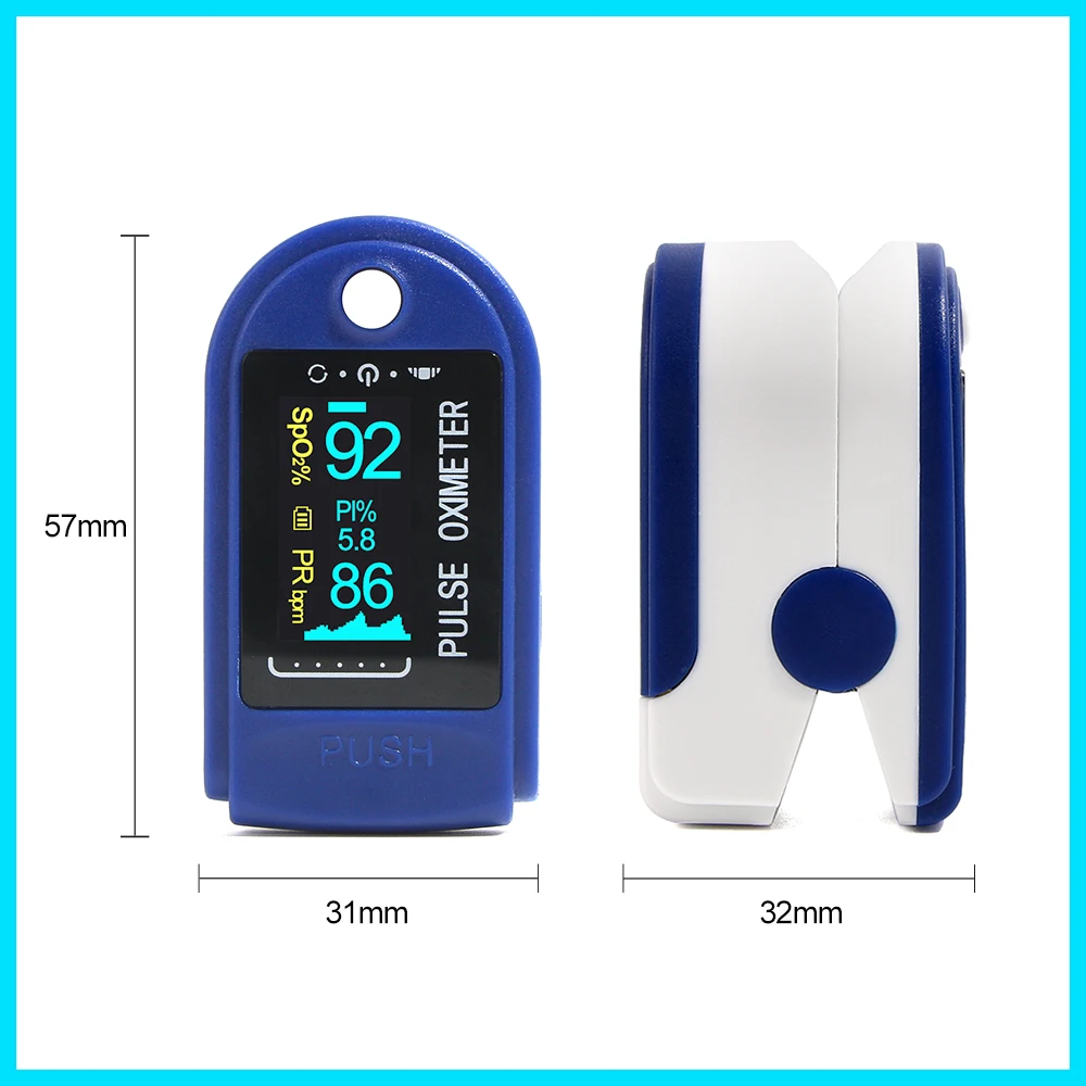 RZ Finger Oximeter Pulse Oximeter Saturometro Household Health Monitors Fingertip Pulsioximetro
