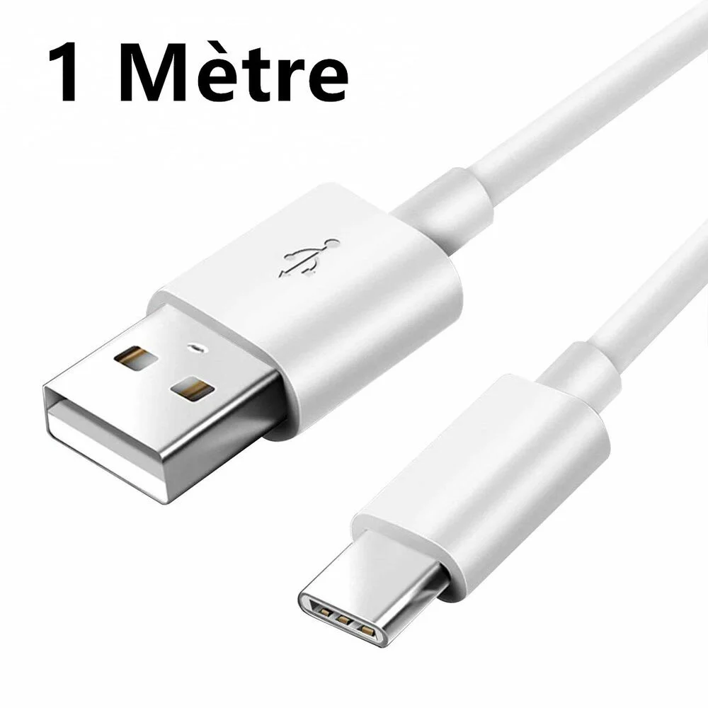 

CABLE TYPE-C USB pour For Huawei P20/P30 Samsung A20e A21s A51 A71 S20 S10 S9 S8