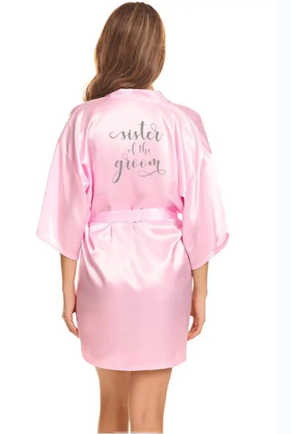 Новый Великолепный сиреневый халат Атласный для невесты женские вечерние Халаты