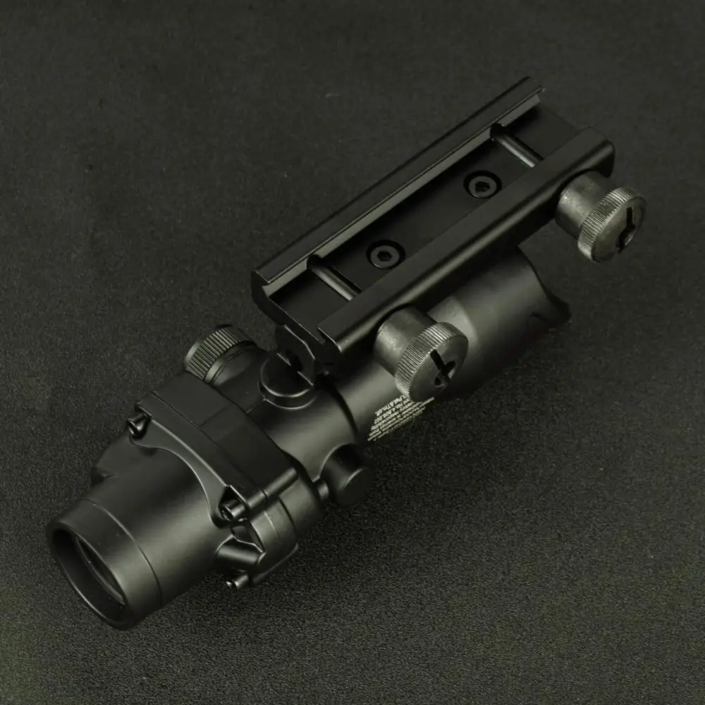Тактический оптический Оптический Прицел ACOG 1X32 с красной точкой прицел для