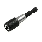 Качественный быстросъемный магнитный держатель для отвертки с шестигранным хвостовиком 14 дюйма с регулируемым удлинителем для воротника 60 мм 100 мм 150 мм