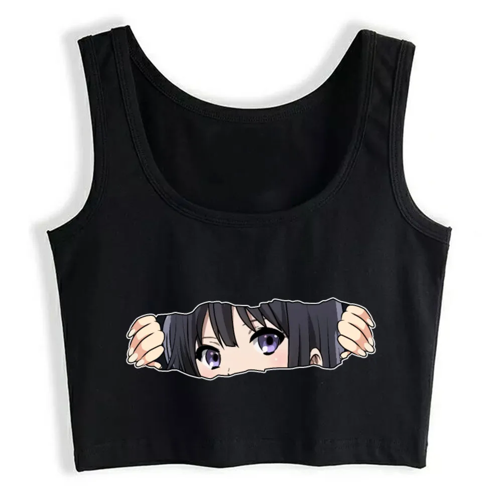 

Crop Top Women Anime Girl Harajuku Tank Top Women Anime Women Clothes