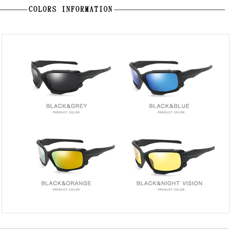 Gy snail мужские поляризованные солнцезащитные очки для вождения велоспорта спорта