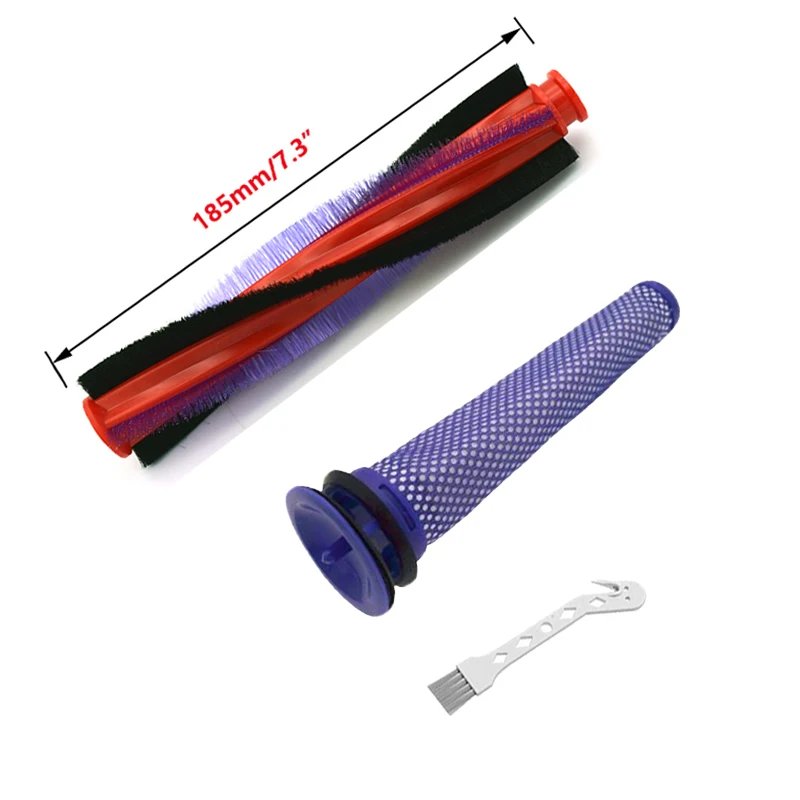 

Роликовая щетка для пылесоса DYSON V6 DC59 DC62 SV03, 18,5 см/22,5 см