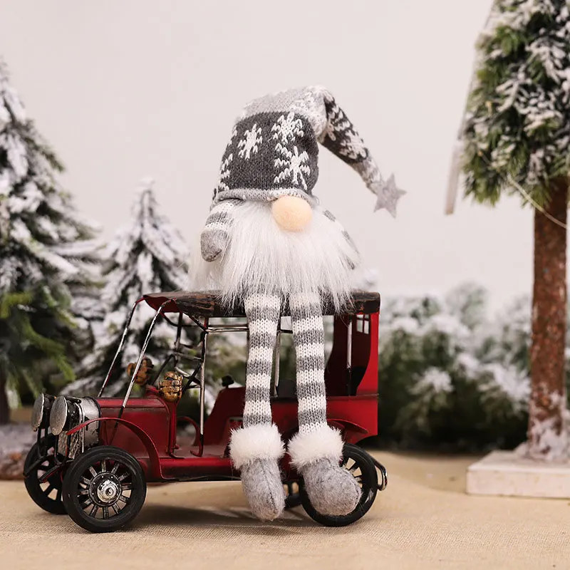 

Merry Christmas Cute Gnome Doll Glowing Faceless Navidad Natal Toy Home Children's Day Ornament Baby's Birthday Party Decoration