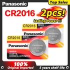 Panasonic 2 шт.лот 3 в cr2016 Высококачественная литиевая батарея кнопочный аккумулятор часы монетные батареи cr 2016 DL2016 ECR2016