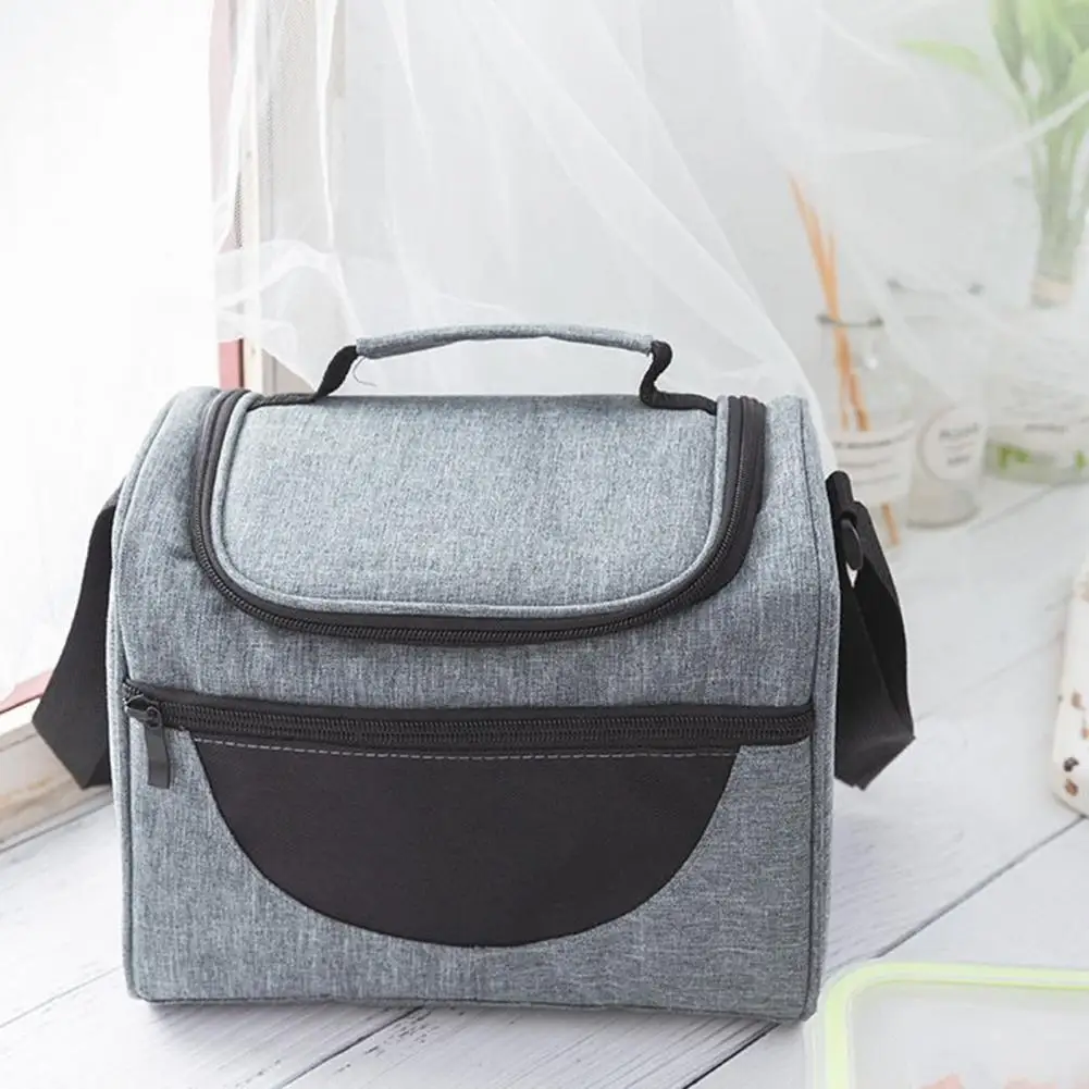 Водонепроницаемая изолированная сумка для ланча чехол из ткани Оксфорд