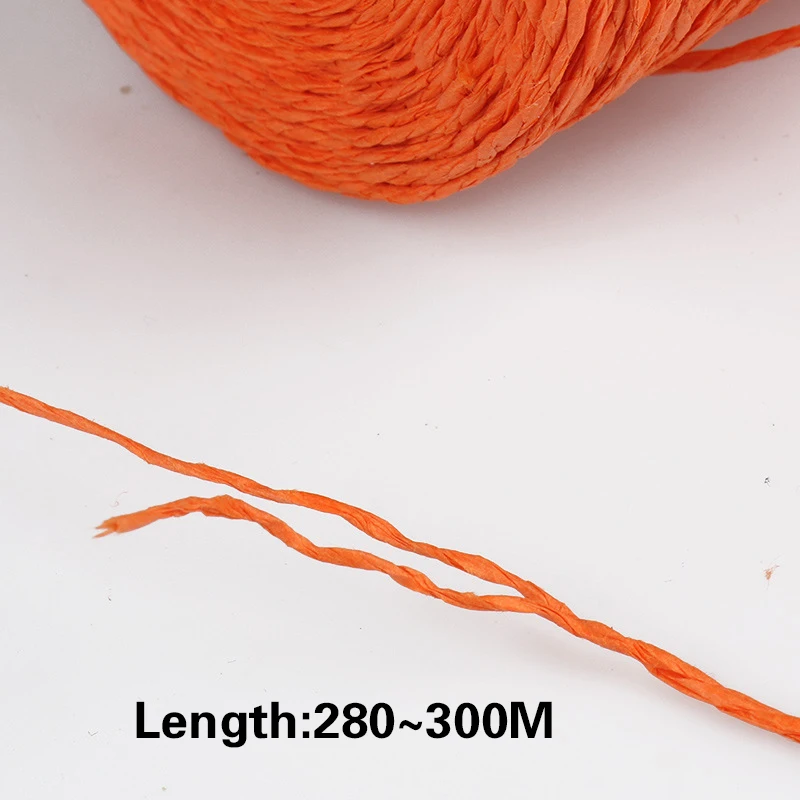 280 м/рулон плетеная нить из натуральной рафии | Дом и сад