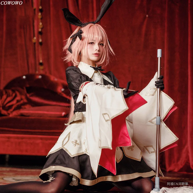 Аниме! Fate/Grand Order FGO Astolfo Saber Sword Version 3 0 боевой костюм горничной для косплея