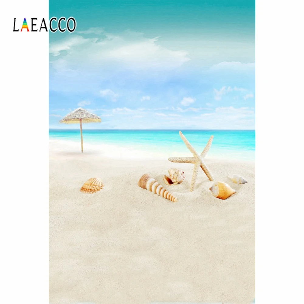 Laeacco летний фон для фотосъемки с пляжным солнцем сцена ребенка Фотофон