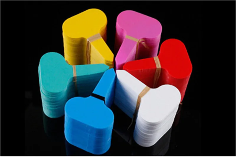 Недорогие Пластиковые Т-образные этикетки нежного дизайна 10 шт. для растений и