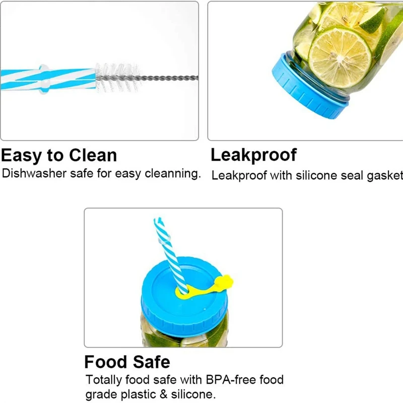 1 Набор крышек для банкнот с отверстием/соломинкой/силиконовыми