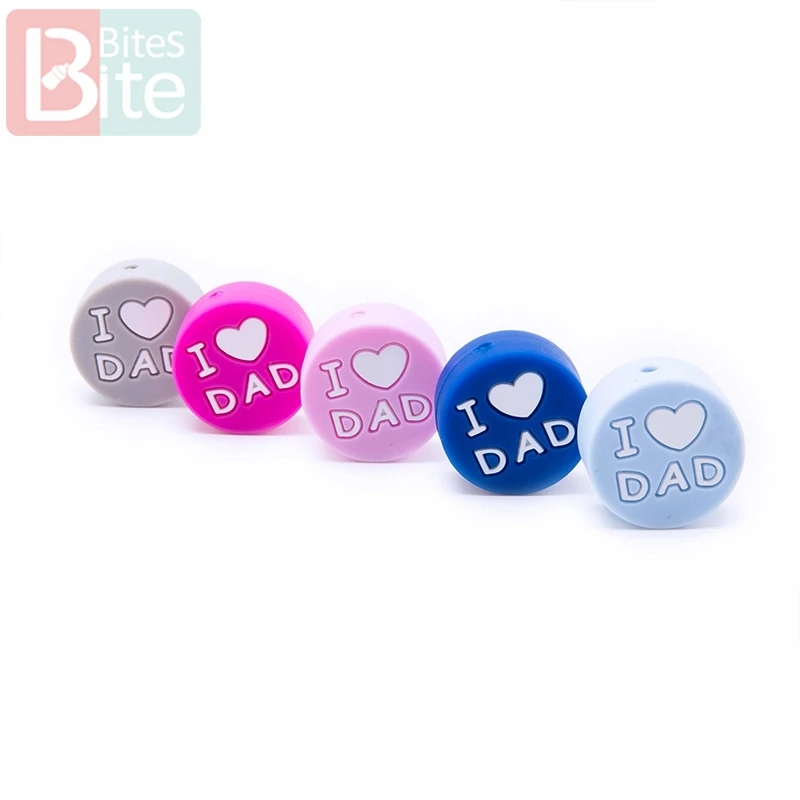 Силиконовые Прорезыватели для мамы и папы 5 шт. цепочки зажимы пустышки детские