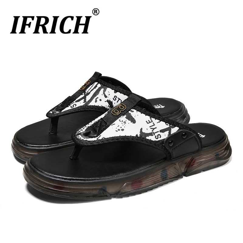 

Hot Sale Beach Casual Shoes For Men Comfortable Pool Slippers Men Designer Slide Men Flip Flops Comfortable Casual Slippers Man