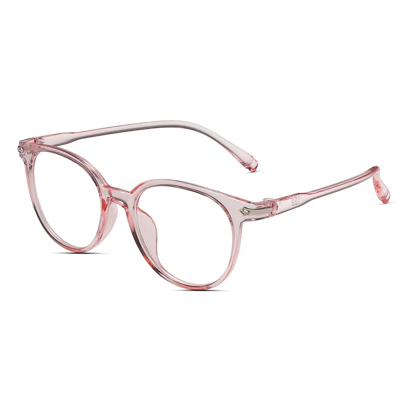 

2020 Flat Glasses frame Korean Classic Jelly Color Frame Mirror Retro fashion Transparent Women Everyday Spectacle Frame