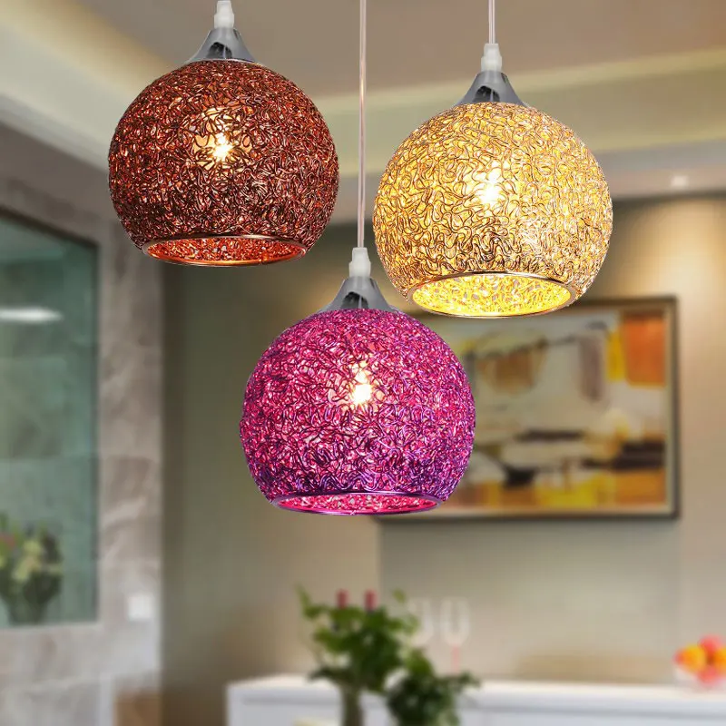 Креативная и ретро Люстра В индустриальном стиле алюминиевая для макарон в