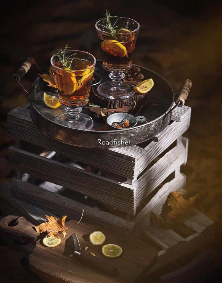 Фотофон Roadfisher тёмный фон ткань окрашенная скатерть реквизит декор для стрельбы