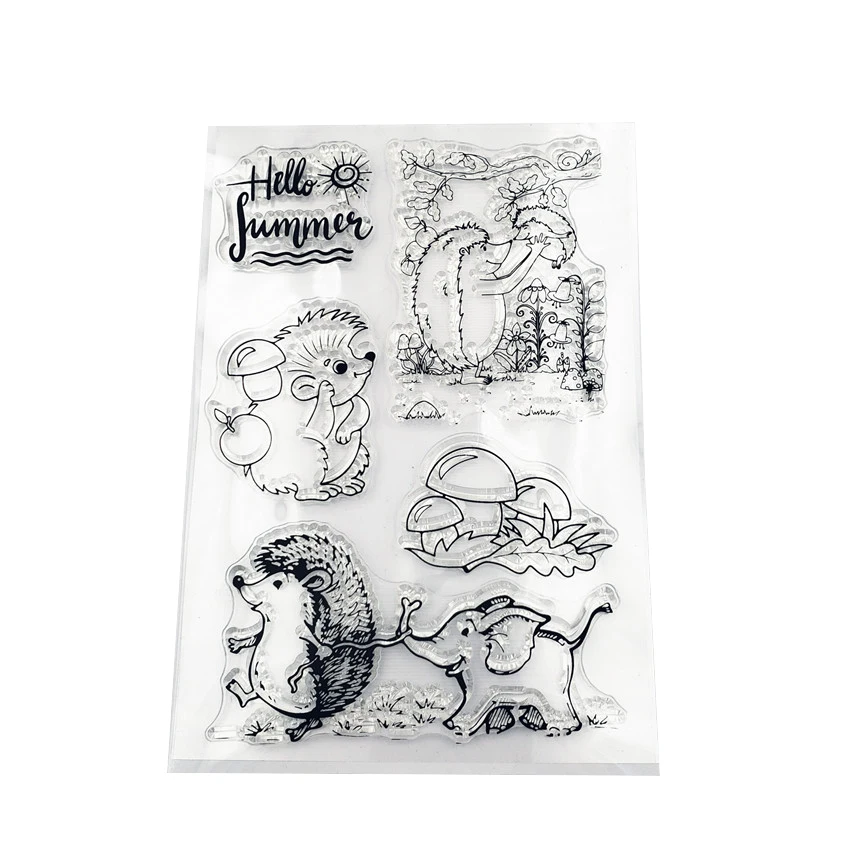 Горячая Распродажа пасхальное дерево прозрачный марки/силиконовые уплотнения