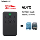 ADYX TE4433H BLUE 433-HG BRAVO Learning Code Пульт дистанционного управления Клон 280 МГц 868 МГц Тормоз FM Дверь гаража Пульт дистанционного управления Дубликатор