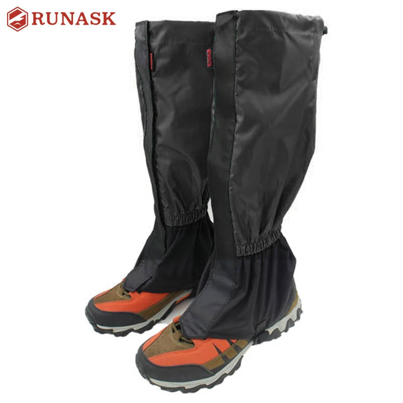 

New Waterproof Leg Gaiters Strap Leg Gaiters Hiking Boot Non-Slip for Skiing Shoeing Men&Women Outdoor Walking Climbing Hunting