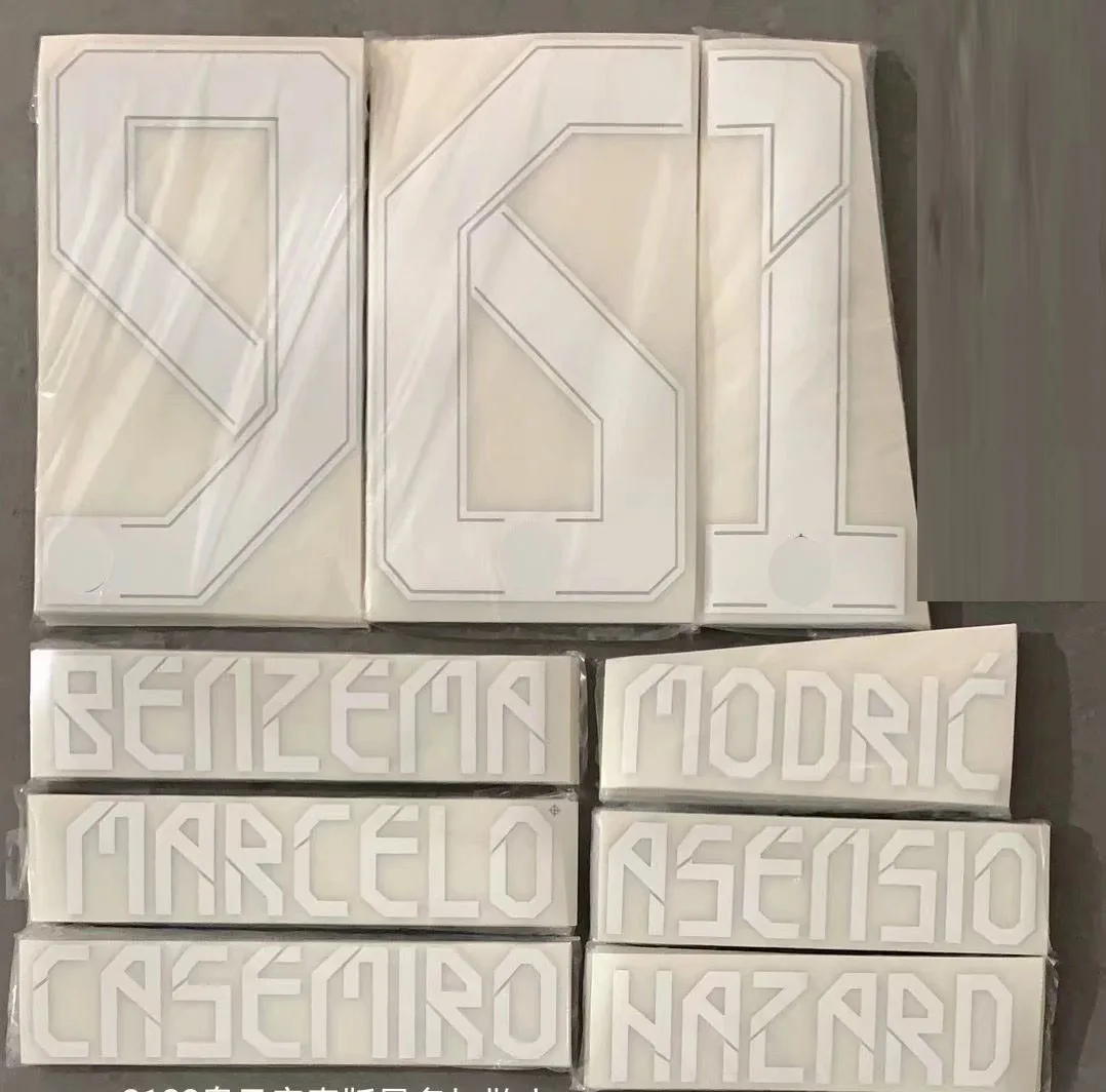 2021-2022 Benzema Nameset опасная модрическая Марсело АСЕНСИО обозревающая печать | Дом и