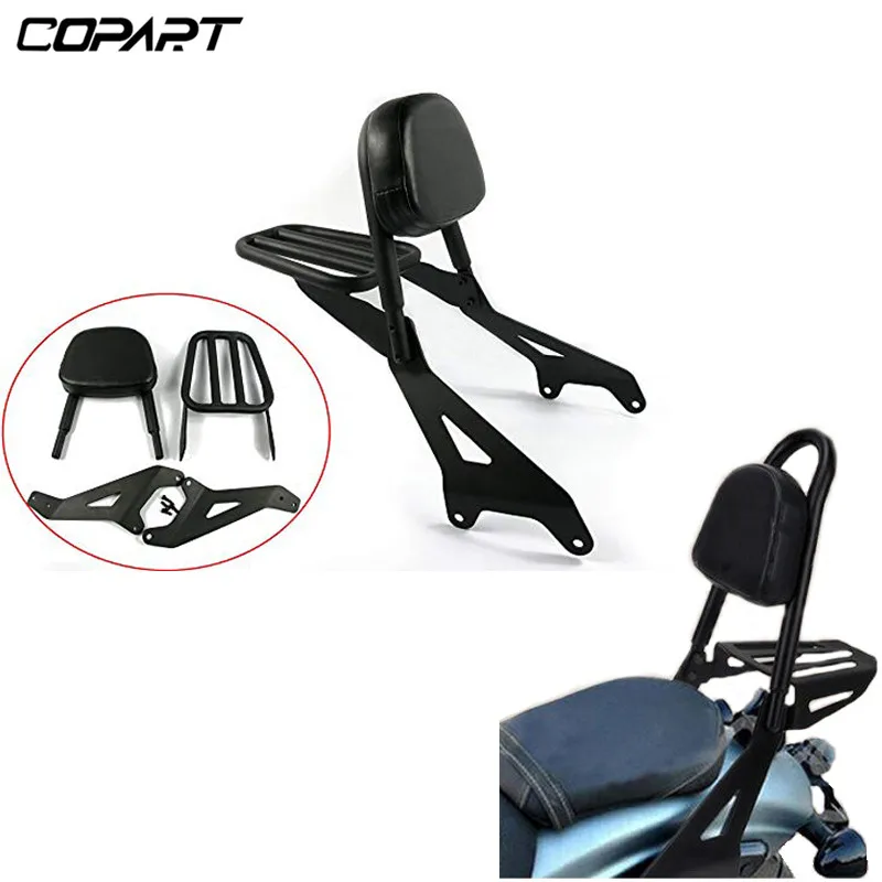 

Съемная задняя спинка для мотоцикла, Сисси-бар с подкладкой, багажник для Yamaha XVS950 14-20 Bolt R-Spec XV950 XV 950 2014-2022