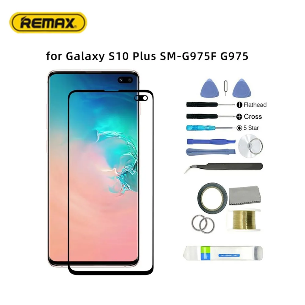 Защитное стекло для Samsung Galaxy S10 Plus полноэкранная защита из закаленного стекла