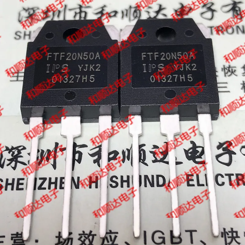 

Original New 2pcs/ FTF20N50A TO-3P