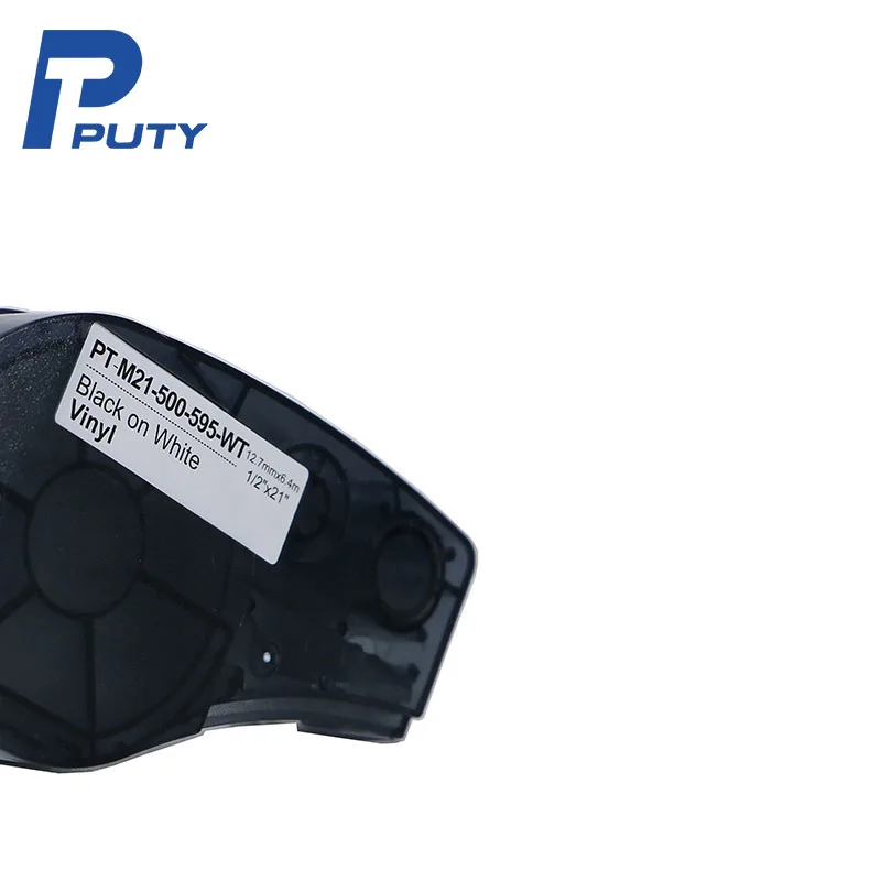 Запасная черно-белая и цветная виниловая лента для этикеток стандартная