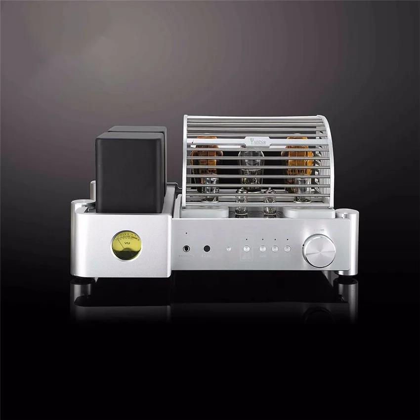 YAQIN MS-500B Интегрированный усилитель ClassA несимметричный ламповый HiFi 300B6/N8Px2 12AU7x2 5Z3Px1