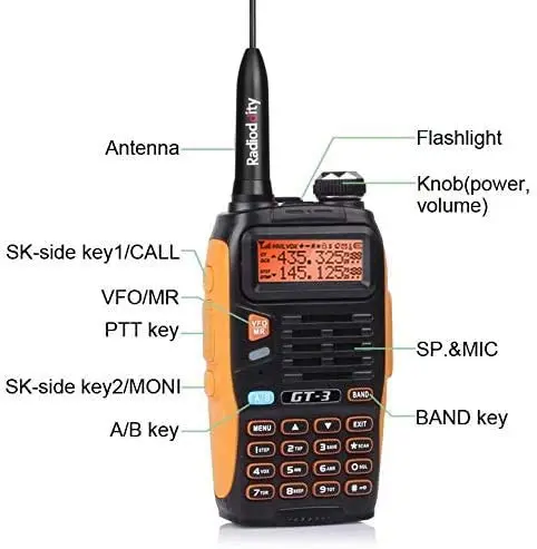 Рация Baofeng Двухдиапазонная FM радио УКВ/УВЧ 136 174/400 520 МГц|walkie talkie|radio walkie talkietwo-way radio |