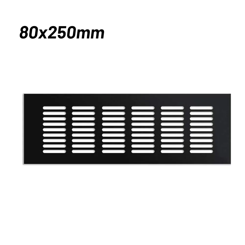 

6 Sizes Aluminum Alloy Cabinet Air Vent Ventilator Grille Decor Cover Closet Shoe Wardrobe Mesh Hole Cover Hardware Cabinet Vent