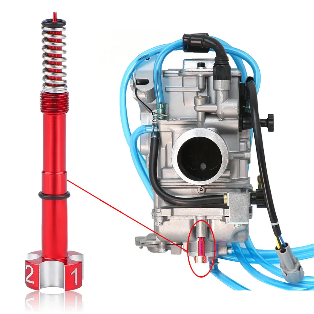 CNC Aluminum Motorcycle Fuel Mixture Screw Easy Adjustable tools For ATV Dirt Bikes for FCR Carburetor | Автомобили и мотоциклы