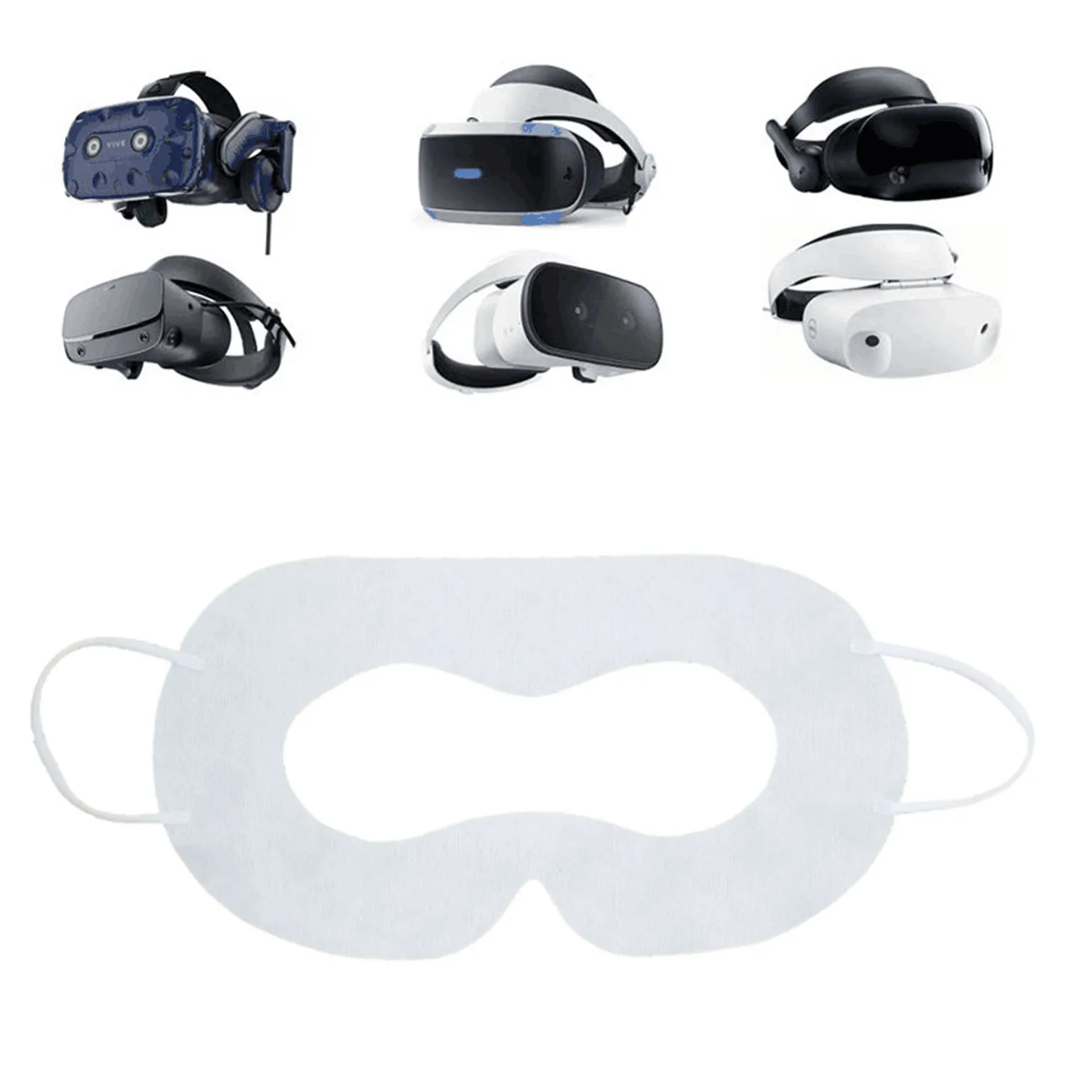 100 шт. Одноразовые Уход за кожей лица крышка гигиеническая маска накладки