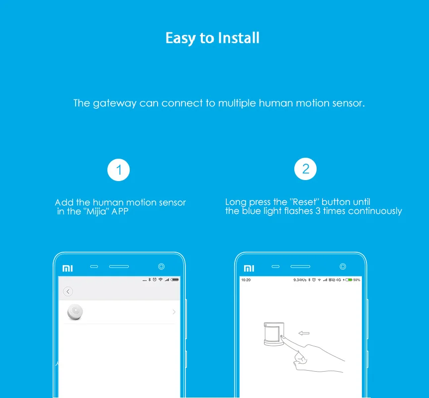 Датчик движения Aqara Smart Home датчик обнаружения интенсивности света с держателем |