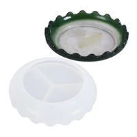 round tray mold coaster molds for resin casting silicone dish coaster molds for cake bowl pan uv epoxy resin tray coaster mold